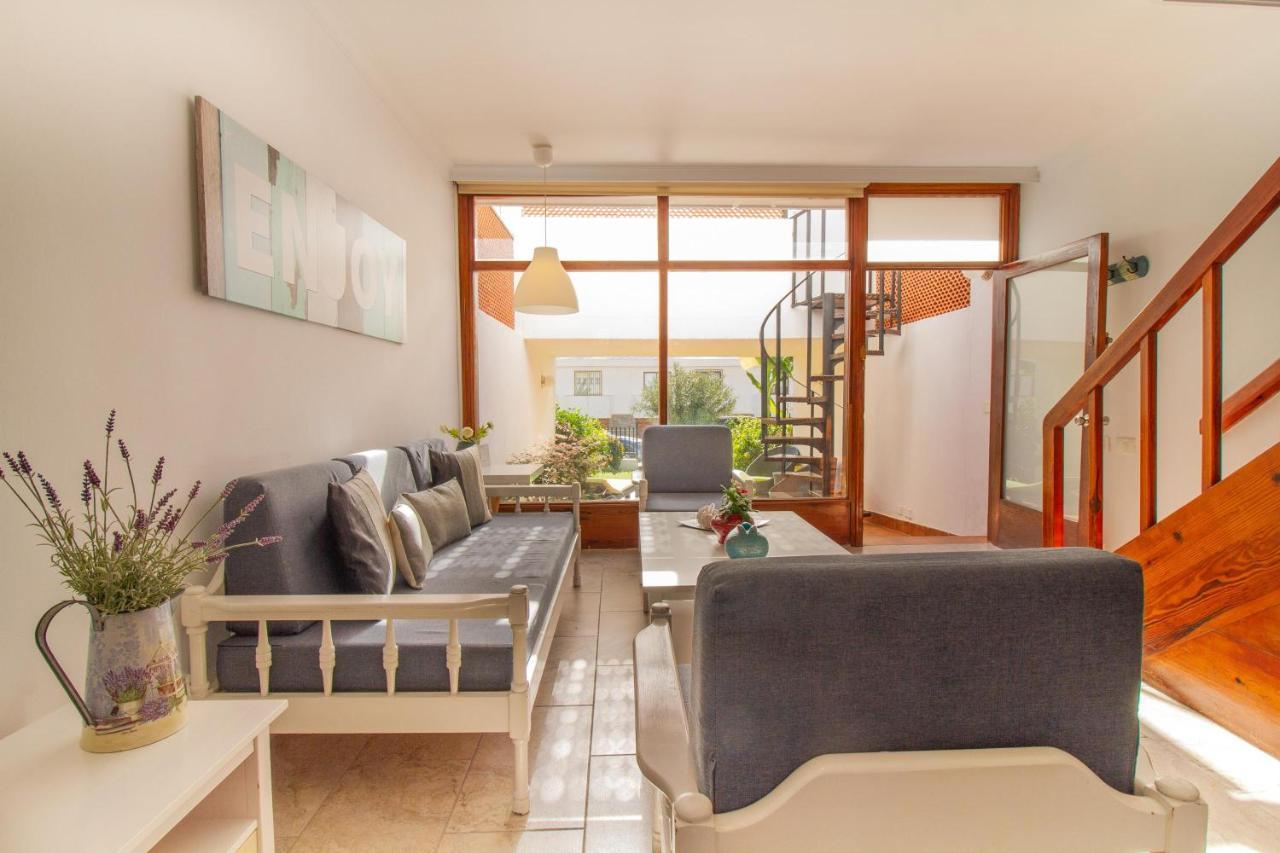 Flatguest Pr Beach - Terrace + Garden + 24H Mogán Buitenkant foto